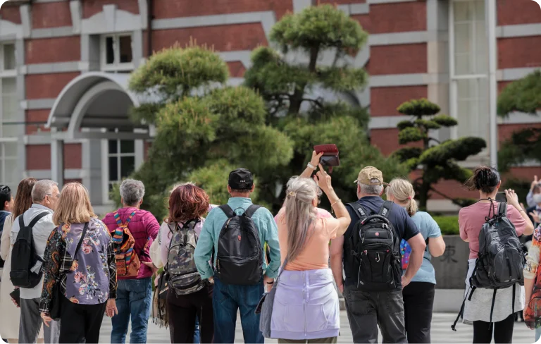 インバウンド集客の画面