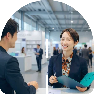 使いやすい画面で商談予約もストレスなし